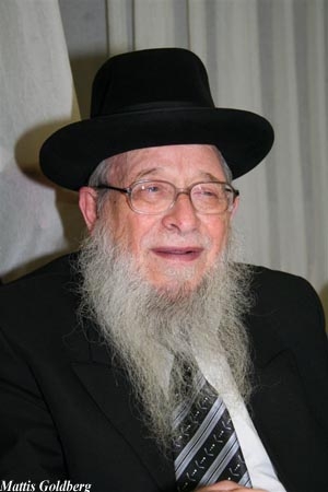 Rav Yaakov Chaim Sarna â€” Rosh Yeshiva of Chevron-Geulah - Yated.com
